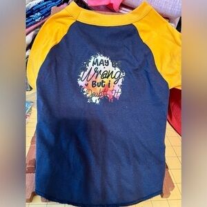 Hand Pressed Dog T-Shirt, Medium American Apoarel Dog Collection, BN